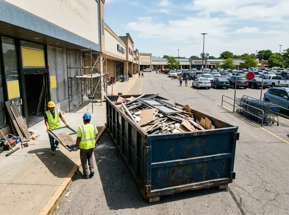 retail-store-renovation-debris-003 — frequently asked questions, Roll-off Dumpster Rentals in Edinboro, PA